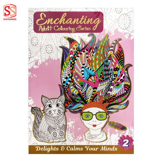 ENCHANTING ADULT COLORING BOOK SERIES 2