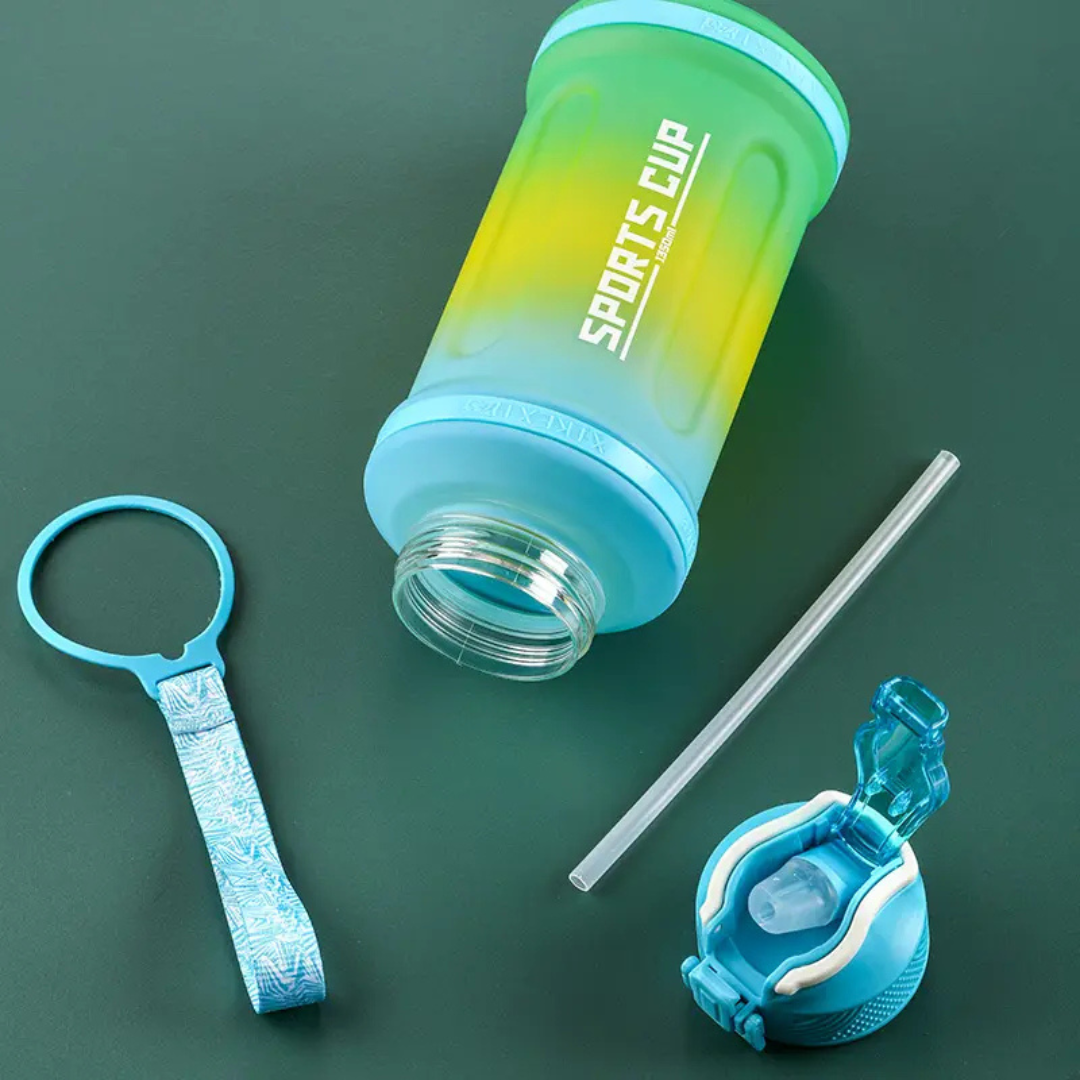 Sports Water Bottle, Leak-Proof Drinking Water Bottle