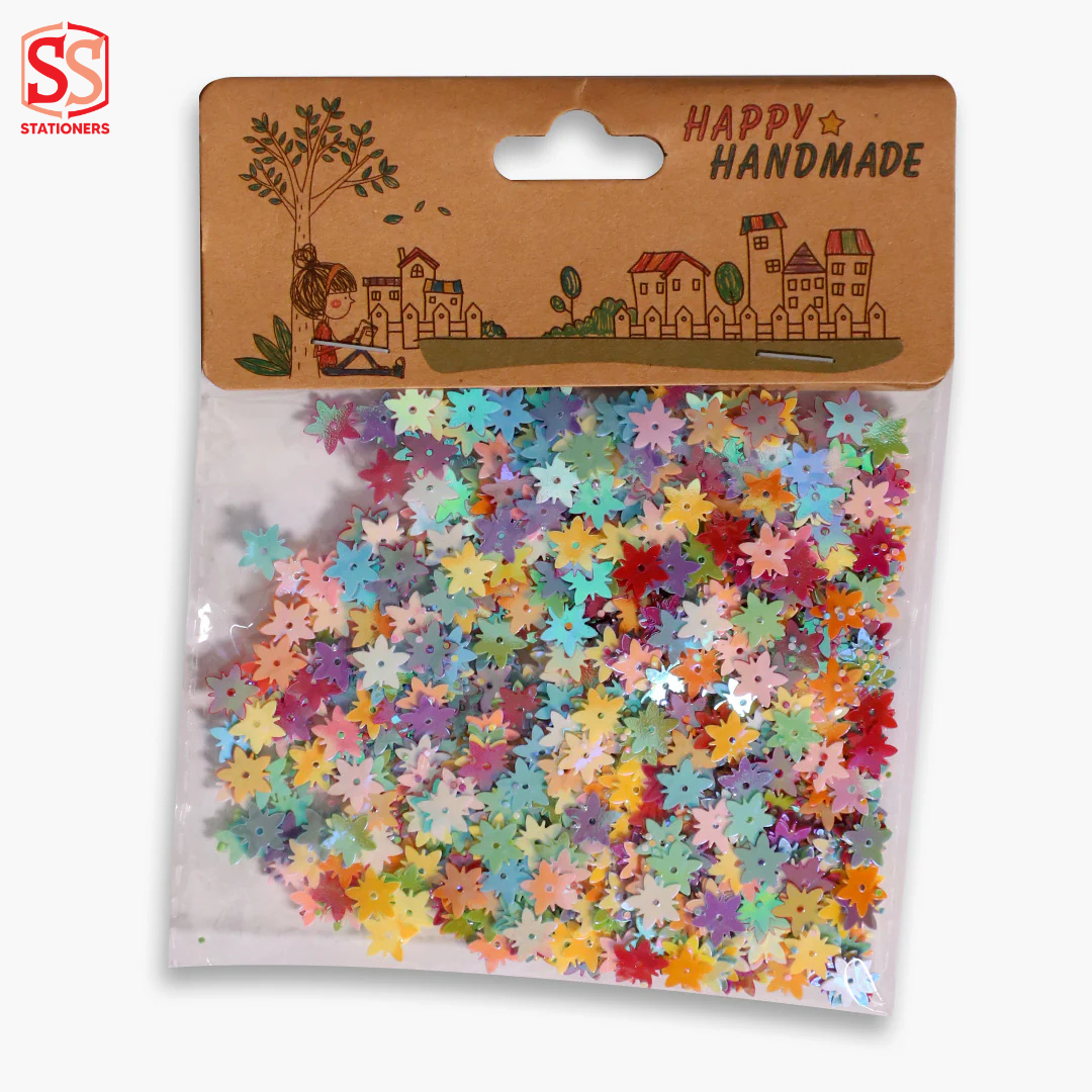 Pack of Happy Handmade Stars