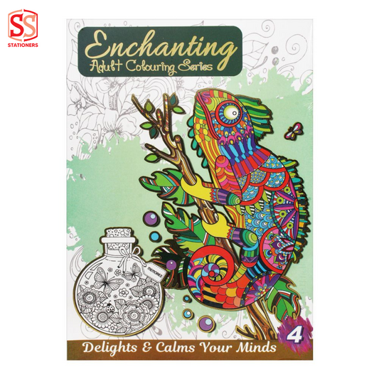 ENCHANTING ADULT COLORING BOOK SERIES 4