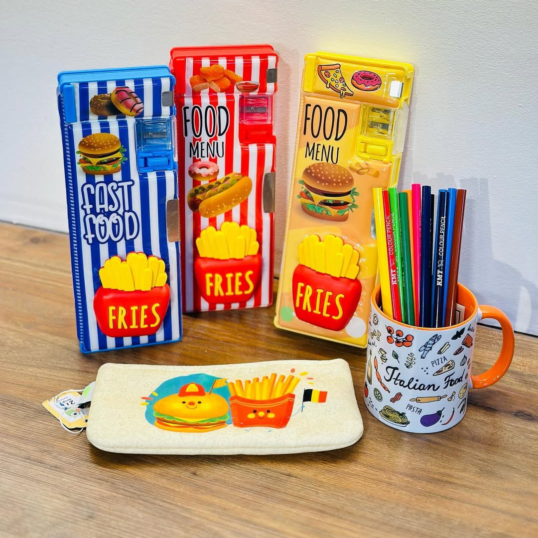 Foodie Fun Magnetic Pencil Case