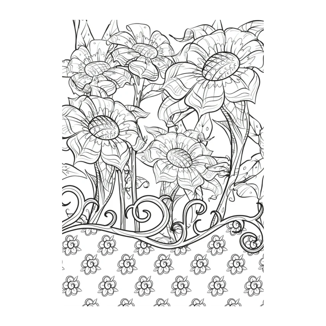 ENCHANTING ADULT COLORING BOOK SERIES 4