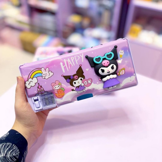 Kuromi Cutie Magnetic Pencil Case