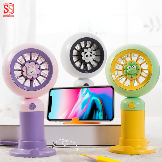 Long Battery Life Electric Fan