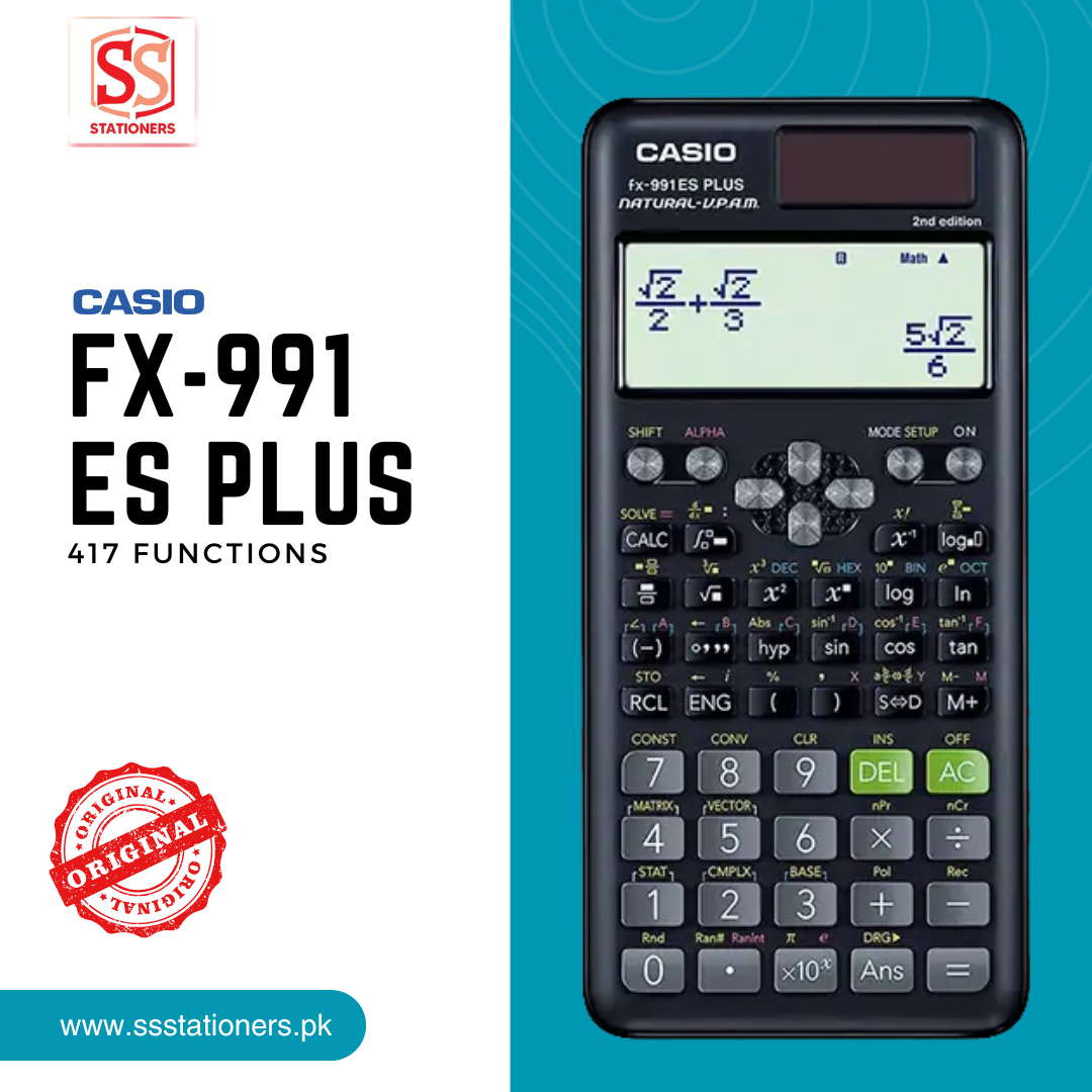Casio Scientific Calculator 991 ES Plus (2nd Edition) – SS Stationers