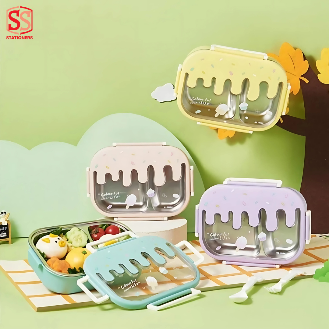 STAINLESS STEEL LUNCH BOX FOR KIDS