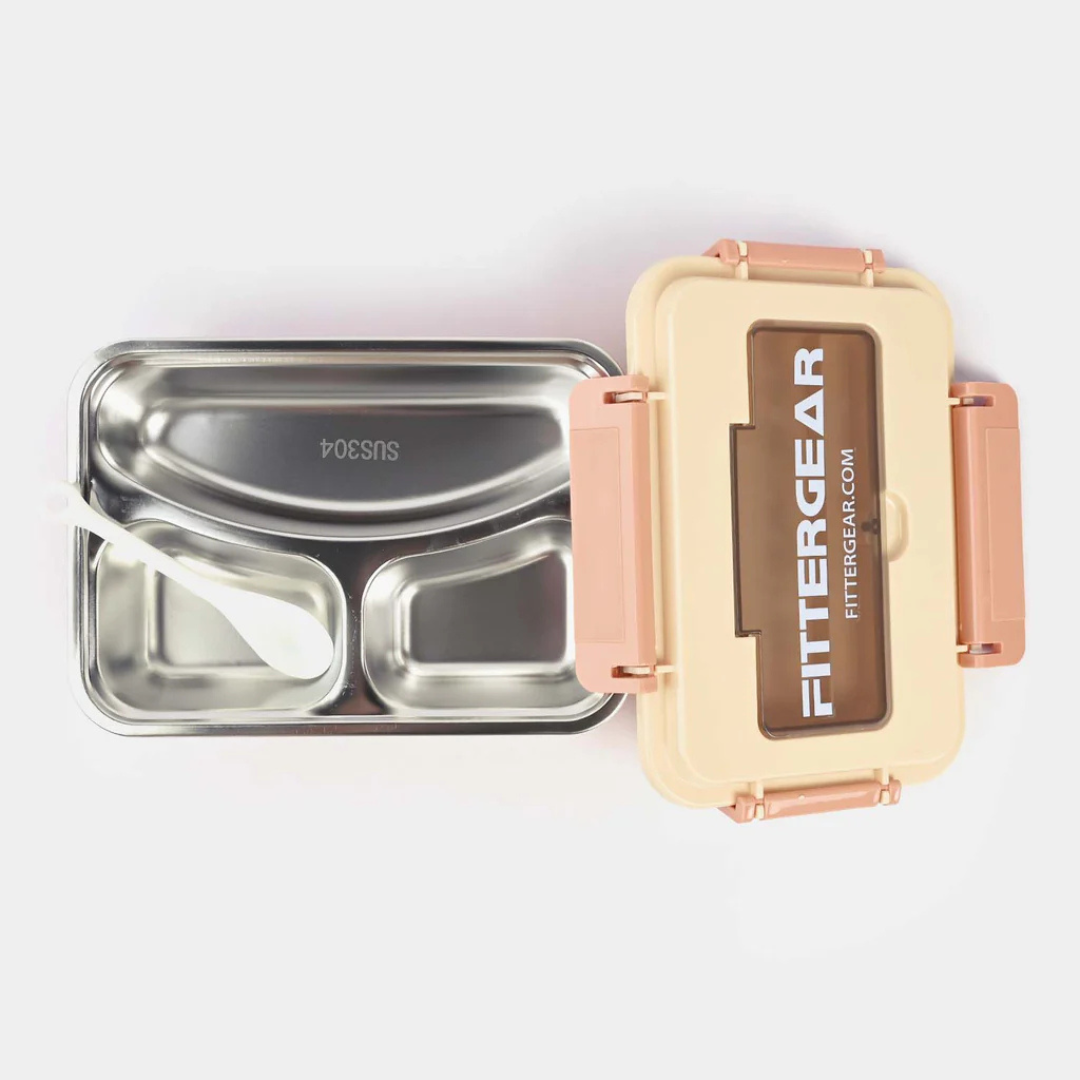 Steel Lunch Box Mess-Free Meals