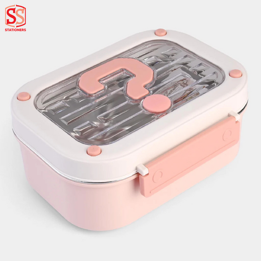 Leak-Proof. Worry-Proof Steel Lunch Box