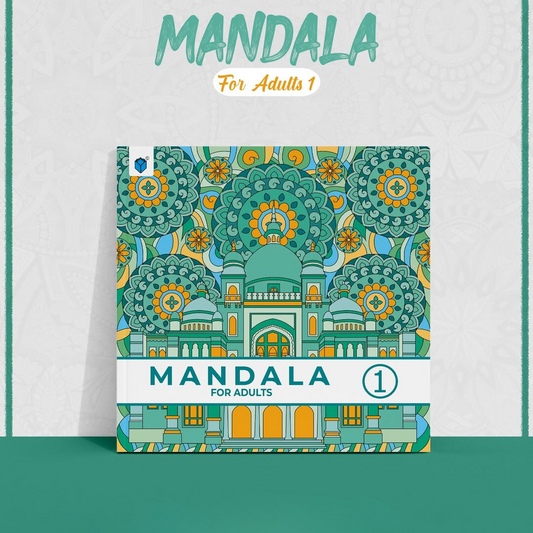 MANDALA FOR ADULTS coloring book-1