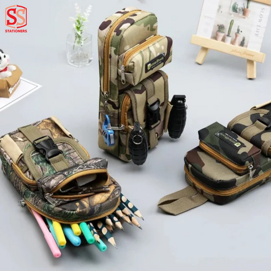 Tactical Camo Pencil Case