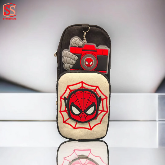 Spider-Man & Iron Man Pouches – Heroic Storage for Super Supplies