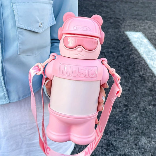 Cartoon Bear Big Belly Cup