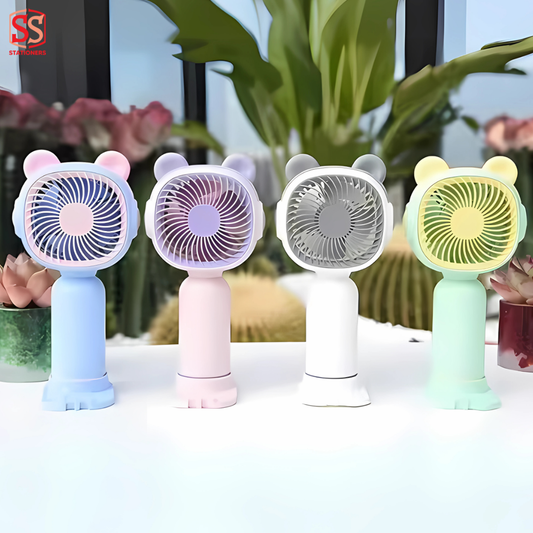 Mini Fan with Phone Holder
