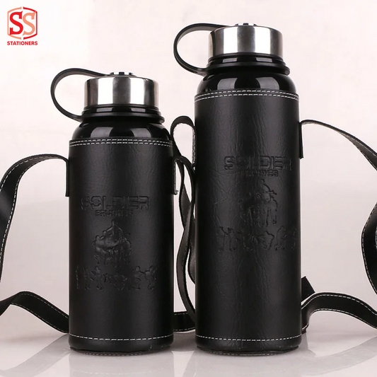 Stainless Steel Vacuum Flask with Carry Case