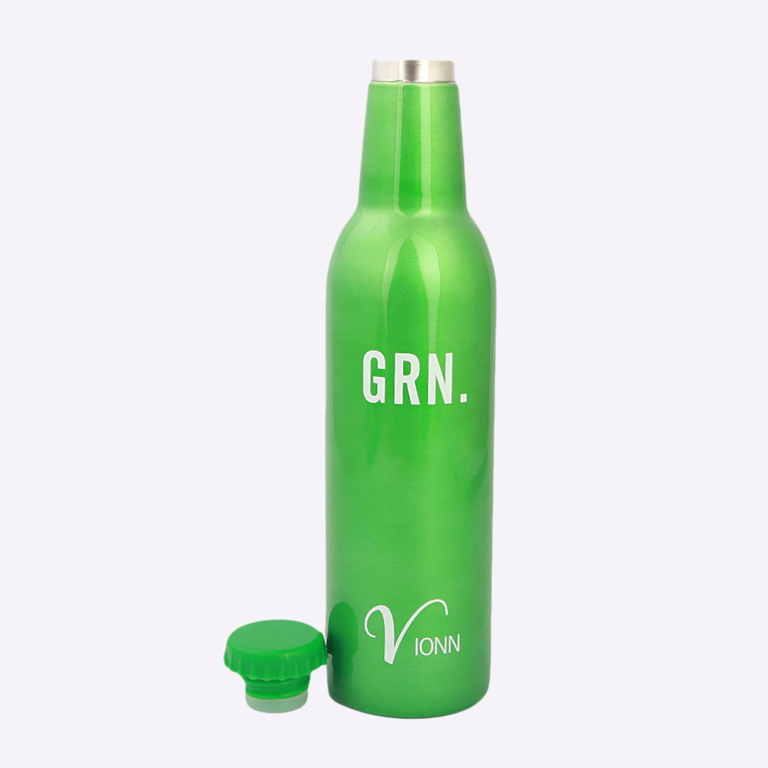 Metallic Plating Stainless Steel Water Bottle – 500ml