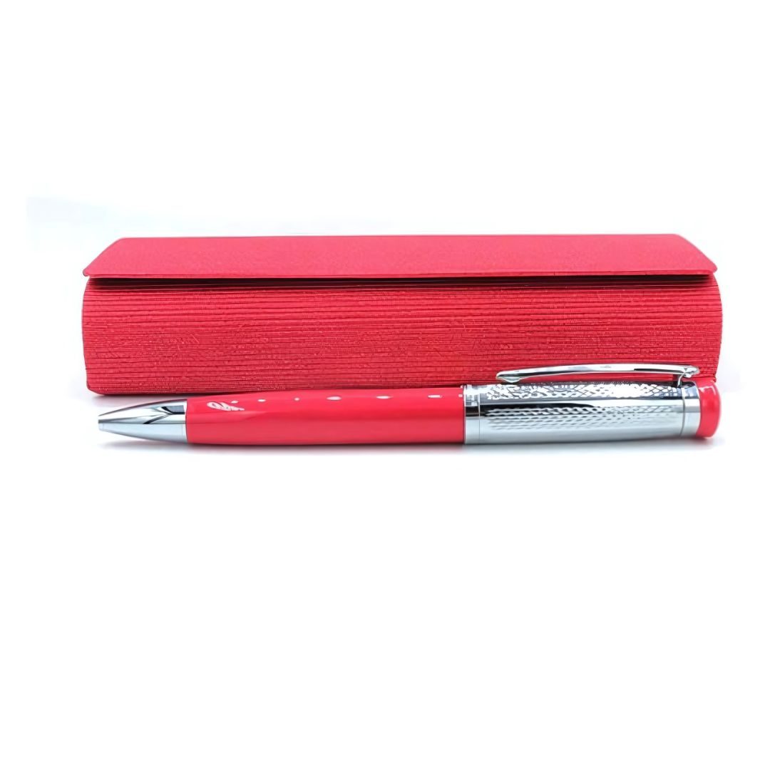 Embassador Red Ball Pen Premium Gift Set