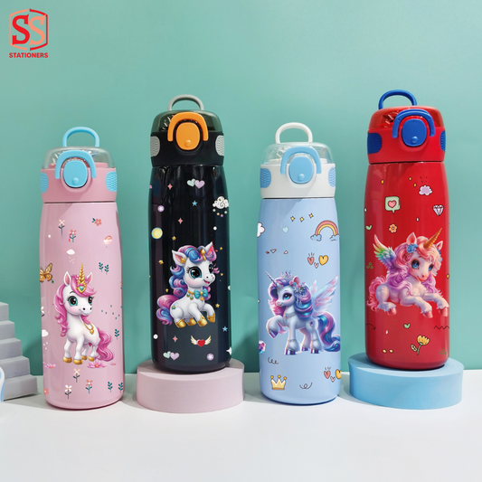 Magical Hydration – Unicorn-Themed Water Bottle