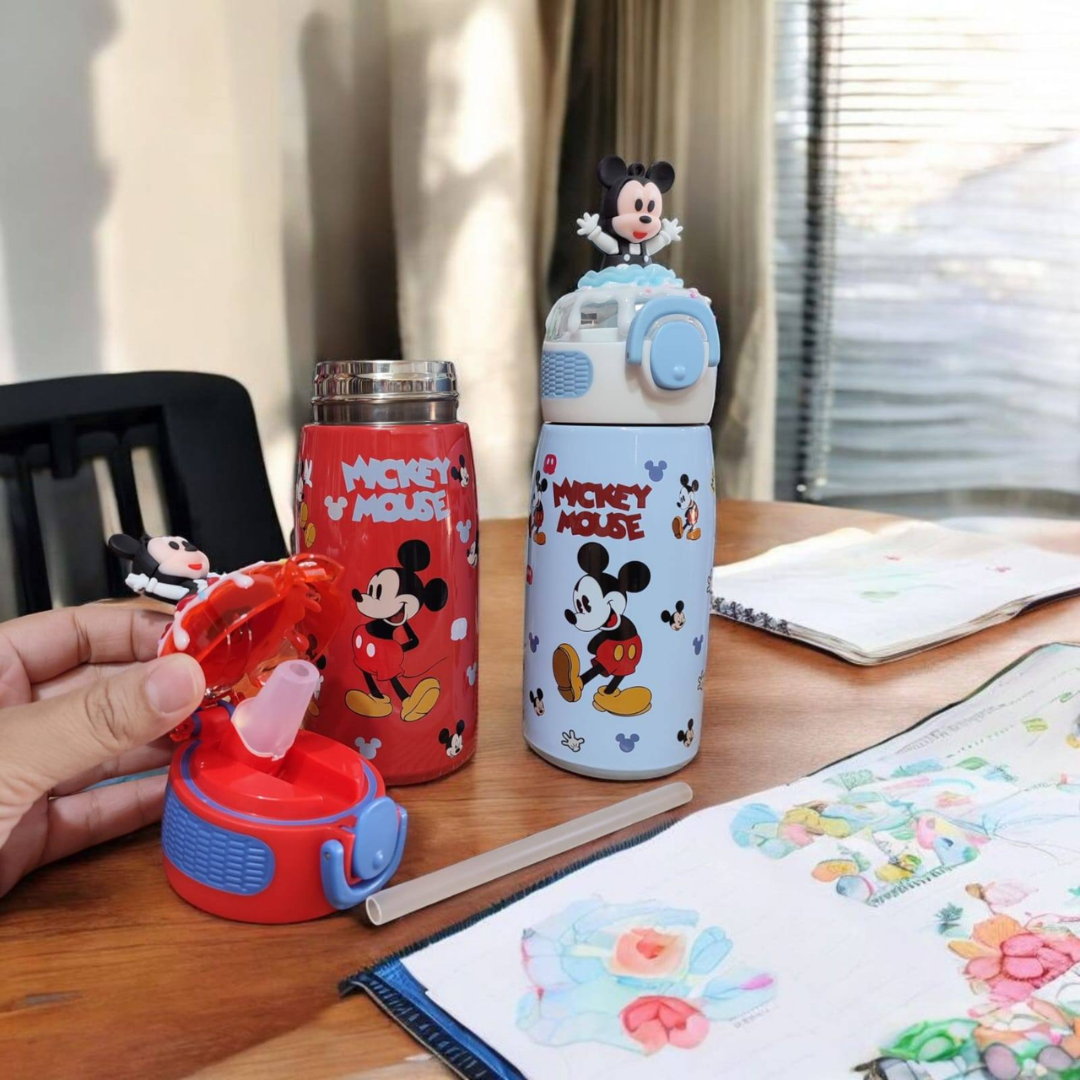 Mickey Mouse Theme Water Bottle for Kids