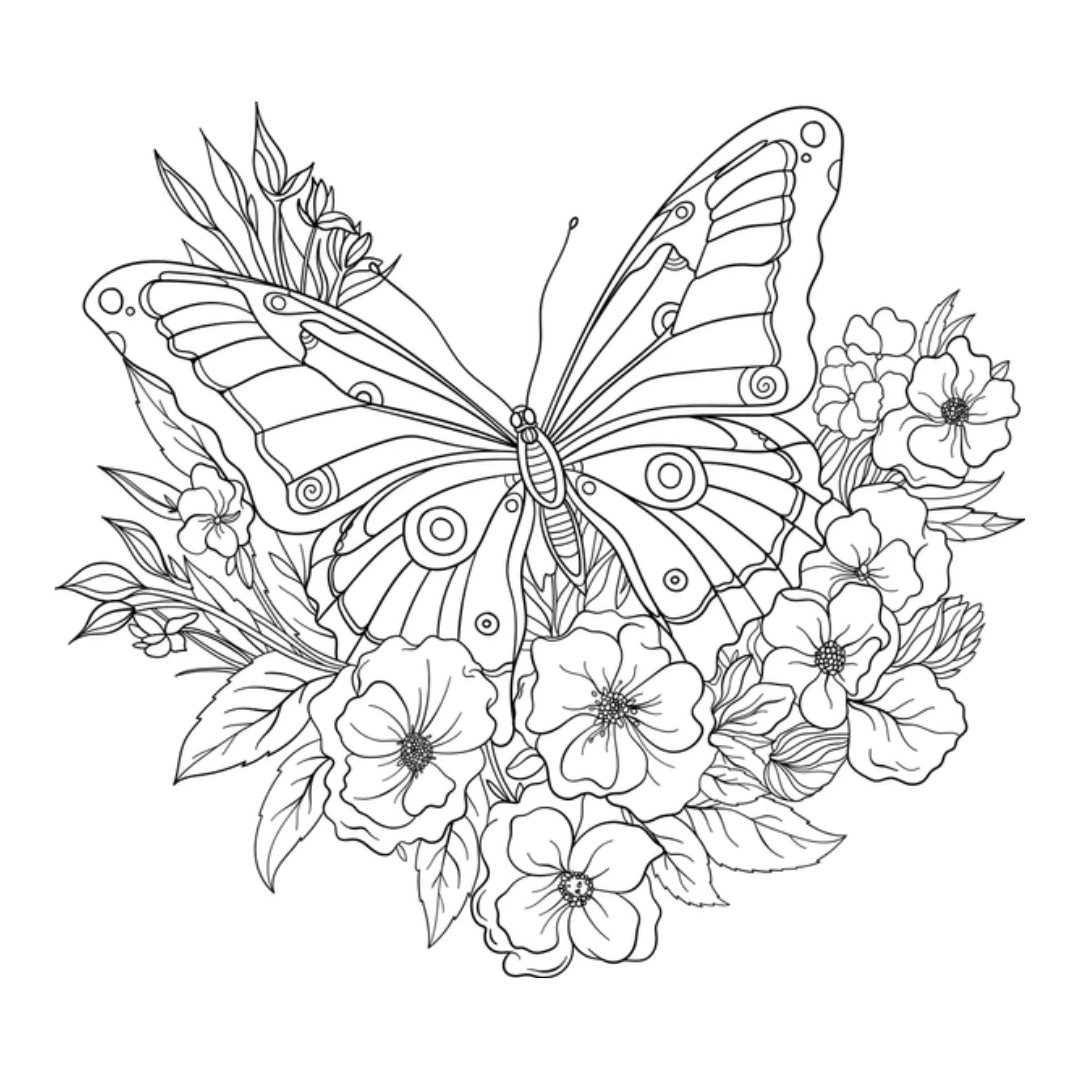 MANDALA FOR ADULTS coloring book-1