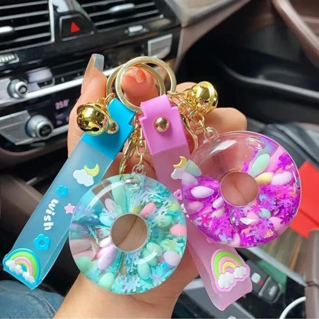 Sweet Treat Donut Keychain