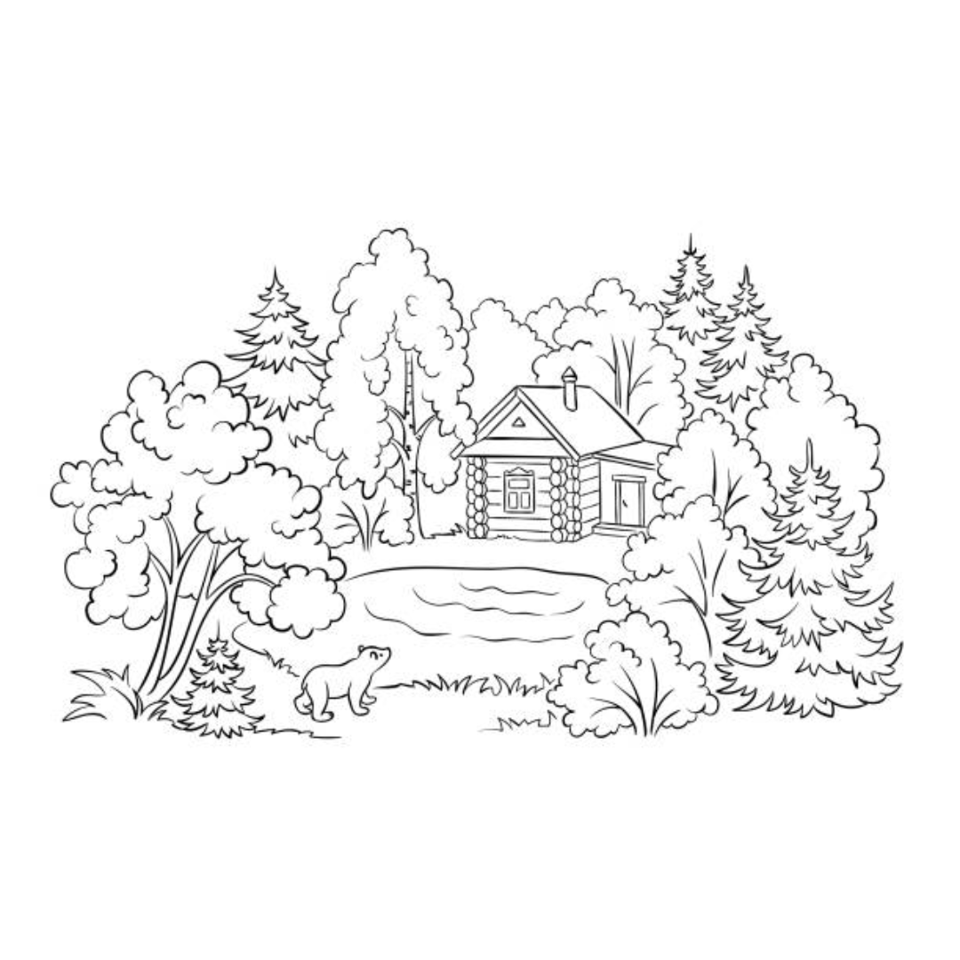 COLOUR ‘N’ RELAX BEAUTIFUL NATURE ADULT COLORING BOOK