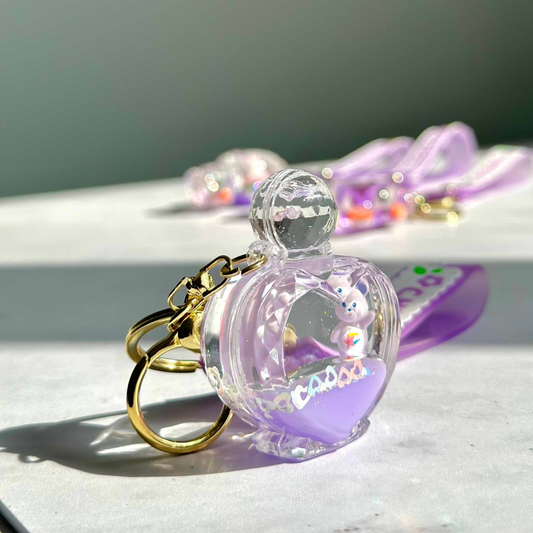 Heart-Shaped Keychain