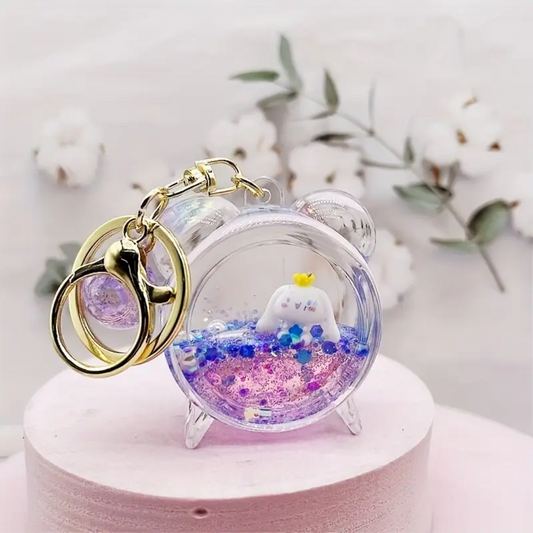 Timeless Mini Clock Keychain