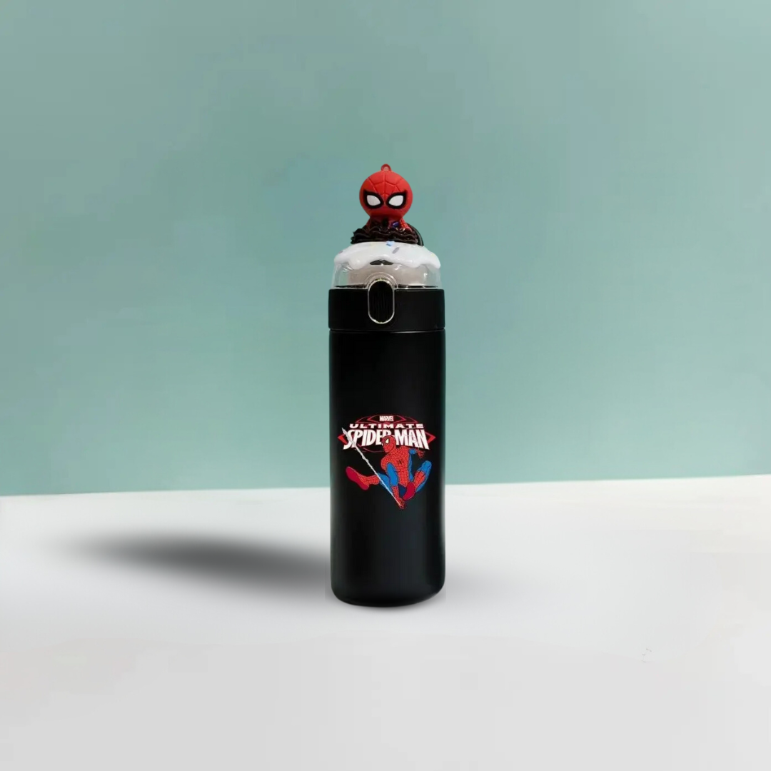Stainless Steel Spiderman Sipper