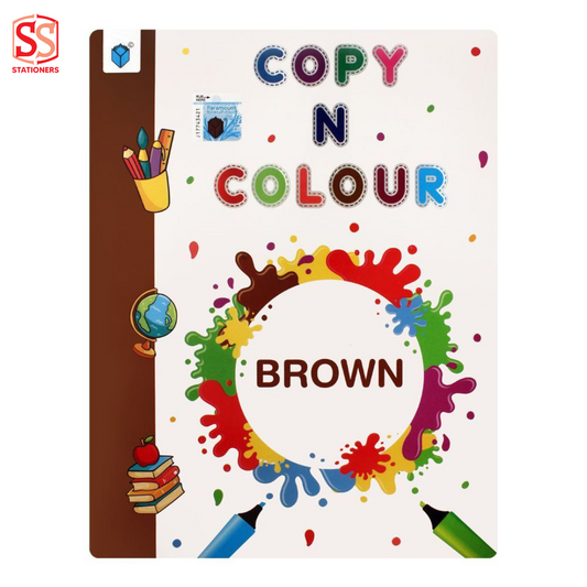 COPY N COLOUR FOR KIDS (BROWN)