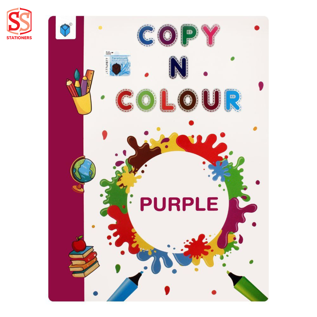 COPY N COLOUR FOR KIDS (PURPLE)