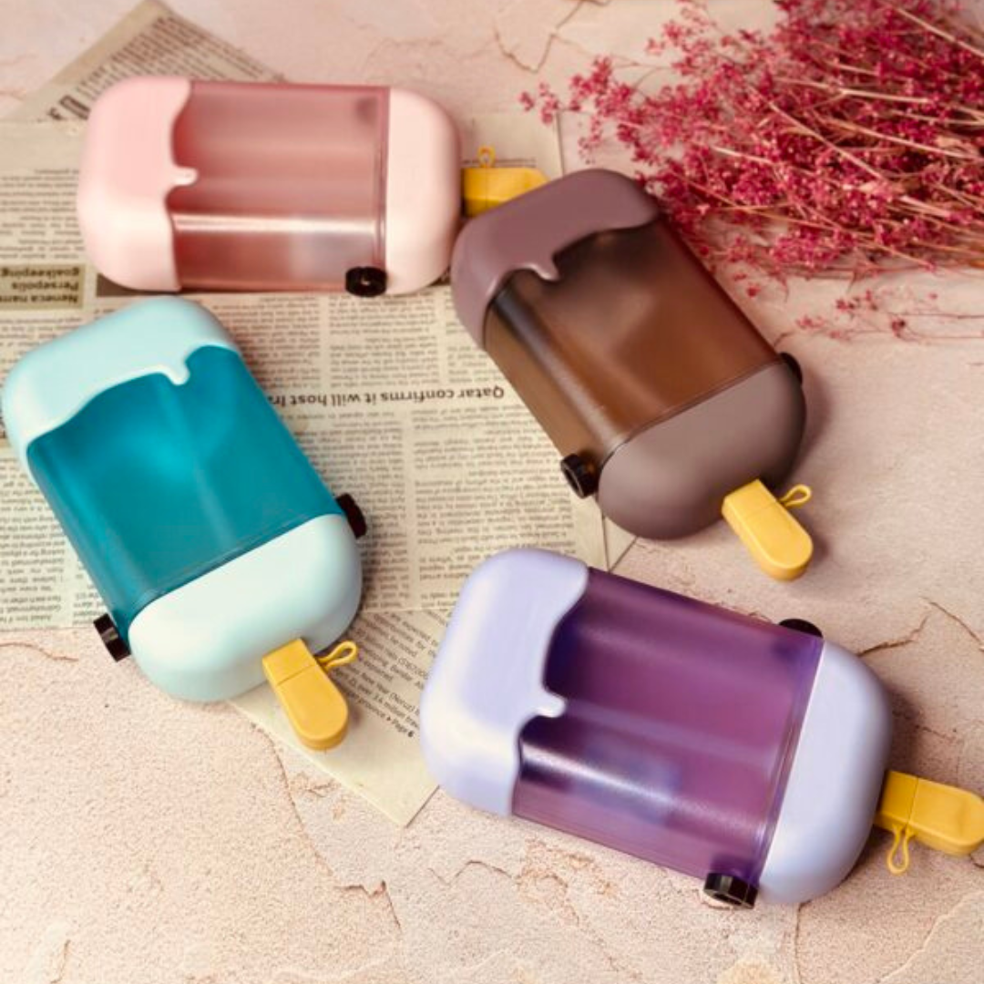 Cute Ice Cream Water Bottle