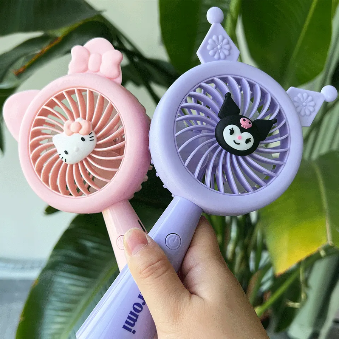 Adorable Hello Kitty Mini Fan