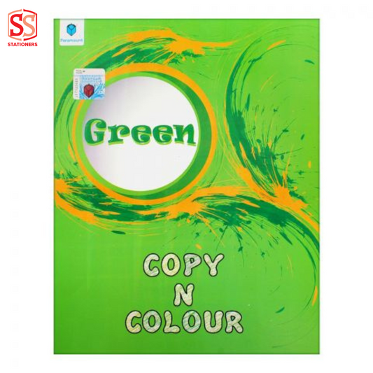 COPY N COLOUR BOOK FOR KIDS (GREEN)