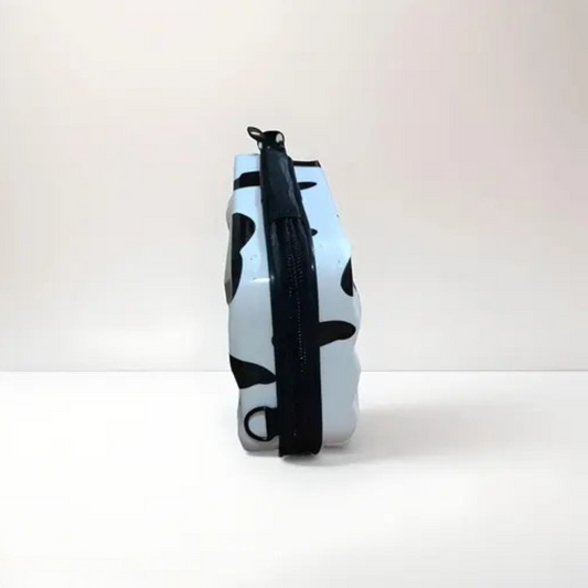 Cow Print Hard Shell Pouch