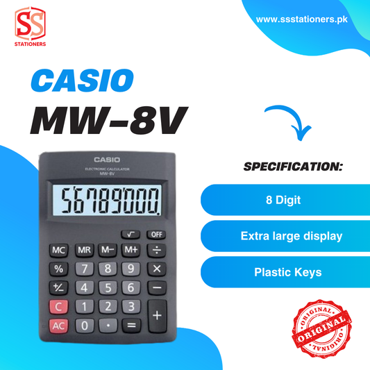 Casio Calculator MW-8V