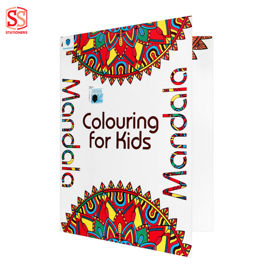 MANDALA COLORING FOR KIDS BOOK BROWN