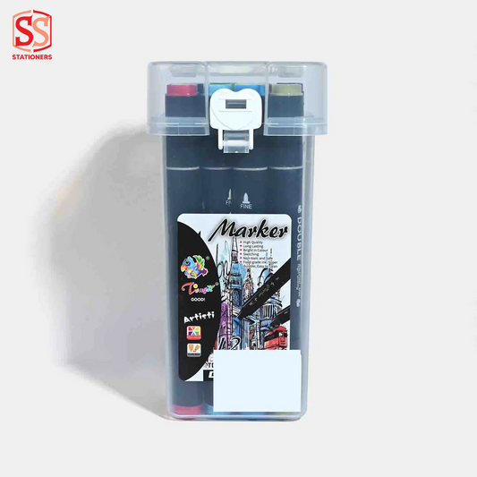 DOUBLE SIDED MARKER MULTICOLOR 12 PCS