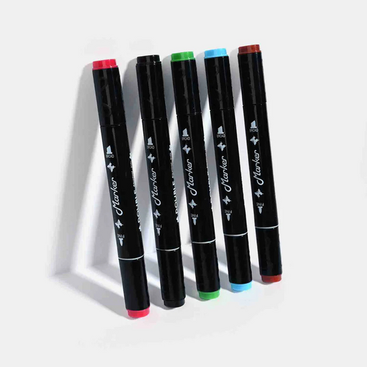 DOUBLE SIDED MARKER MULTICOLOR 12 PCS