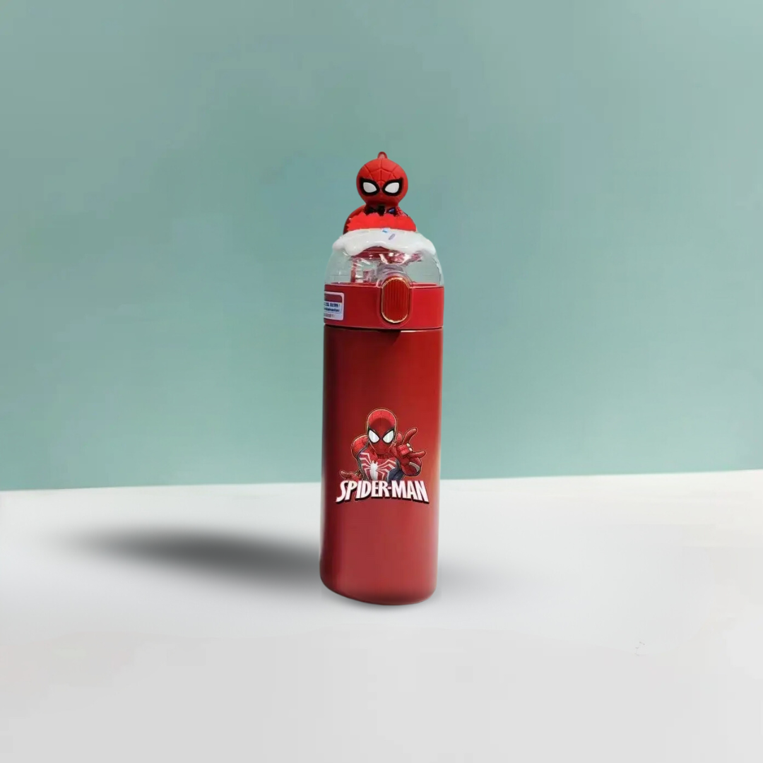 Stainless Steel Spiderman Sipper
