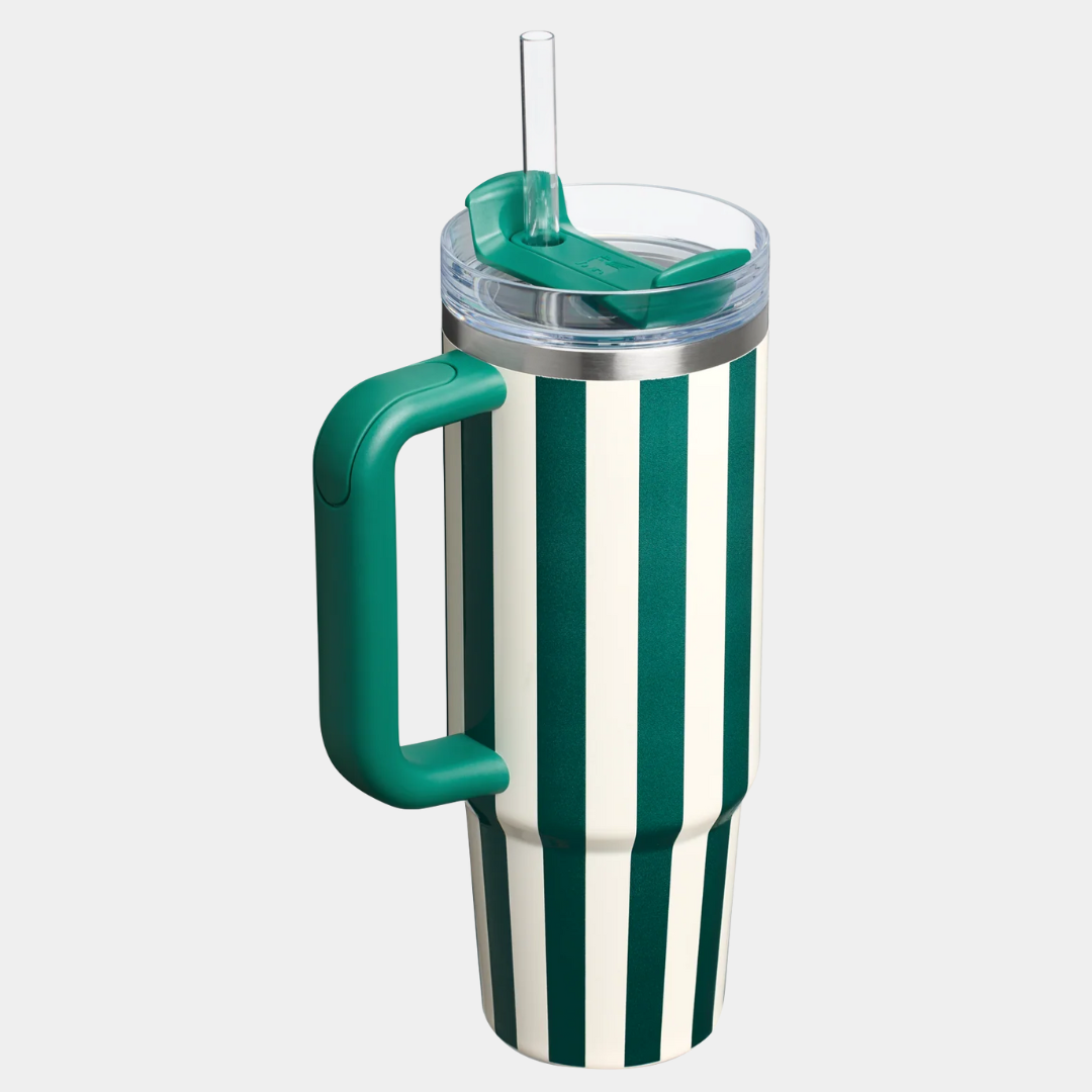 Stanley Quencher Tumbler Emerald Cabana Gloss