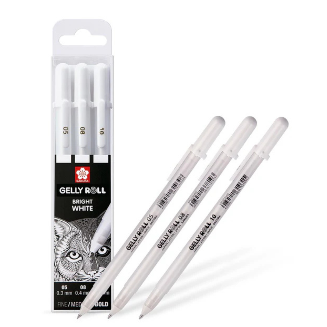 Sakura Gelly Roll White Gel Pen