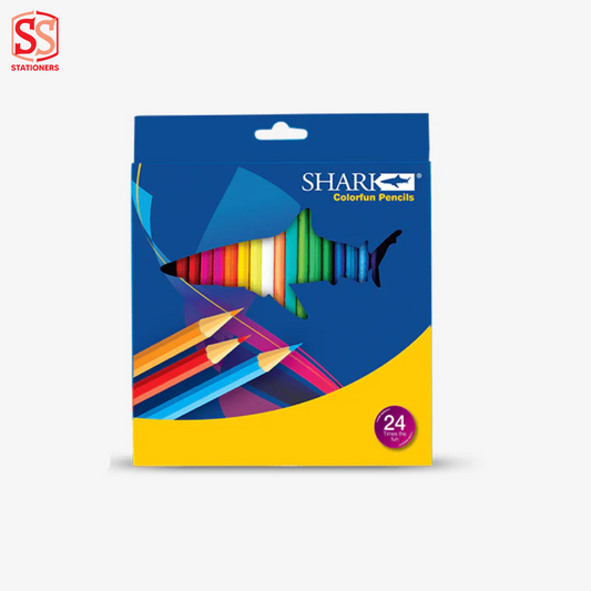 Shark Colour Pencils Set Of 24
