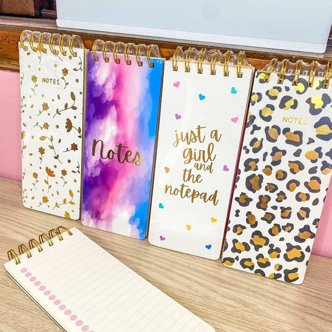 Just A Girl And The Notepad