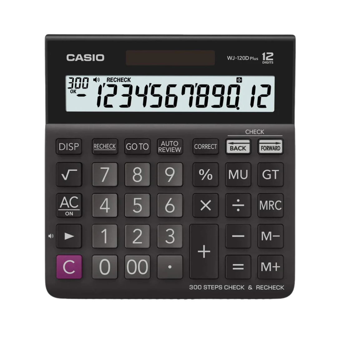 Casio Calculator WJ-120D Plus