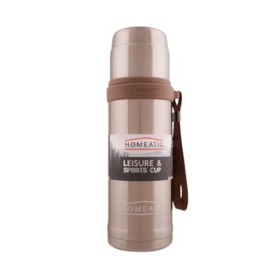 HOMEATIC 596 STEEL WATER BOTTLE 600 ML