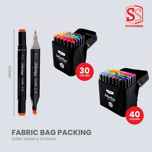 M&G DUAL MARKER BROAD AND FINE 30/40/60