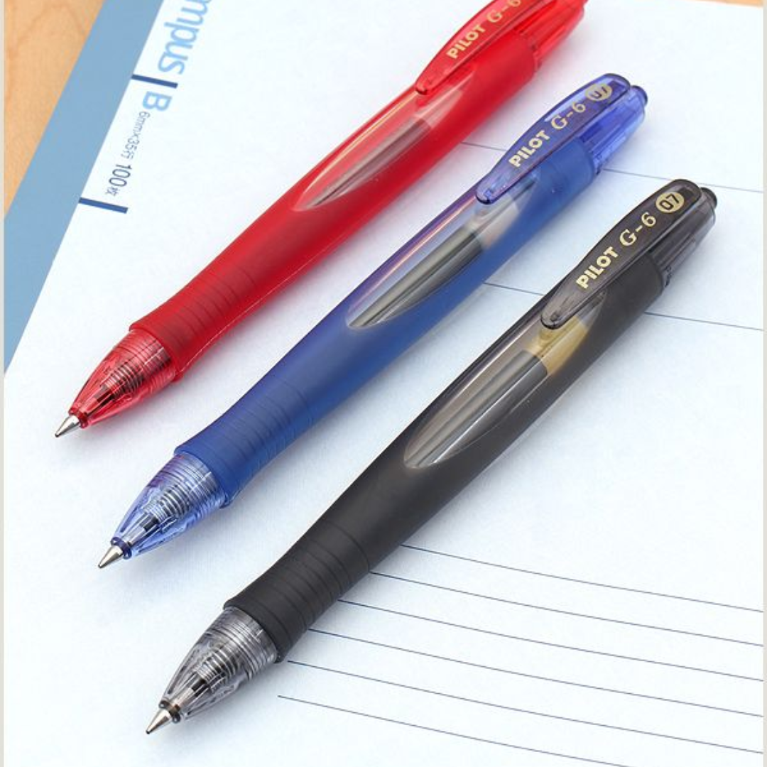 Pilot G6 Gel Pen 0.7mm