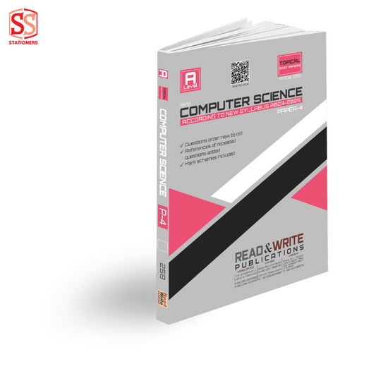 A – Level Computer Science Paper-4 Topical Workbook 258