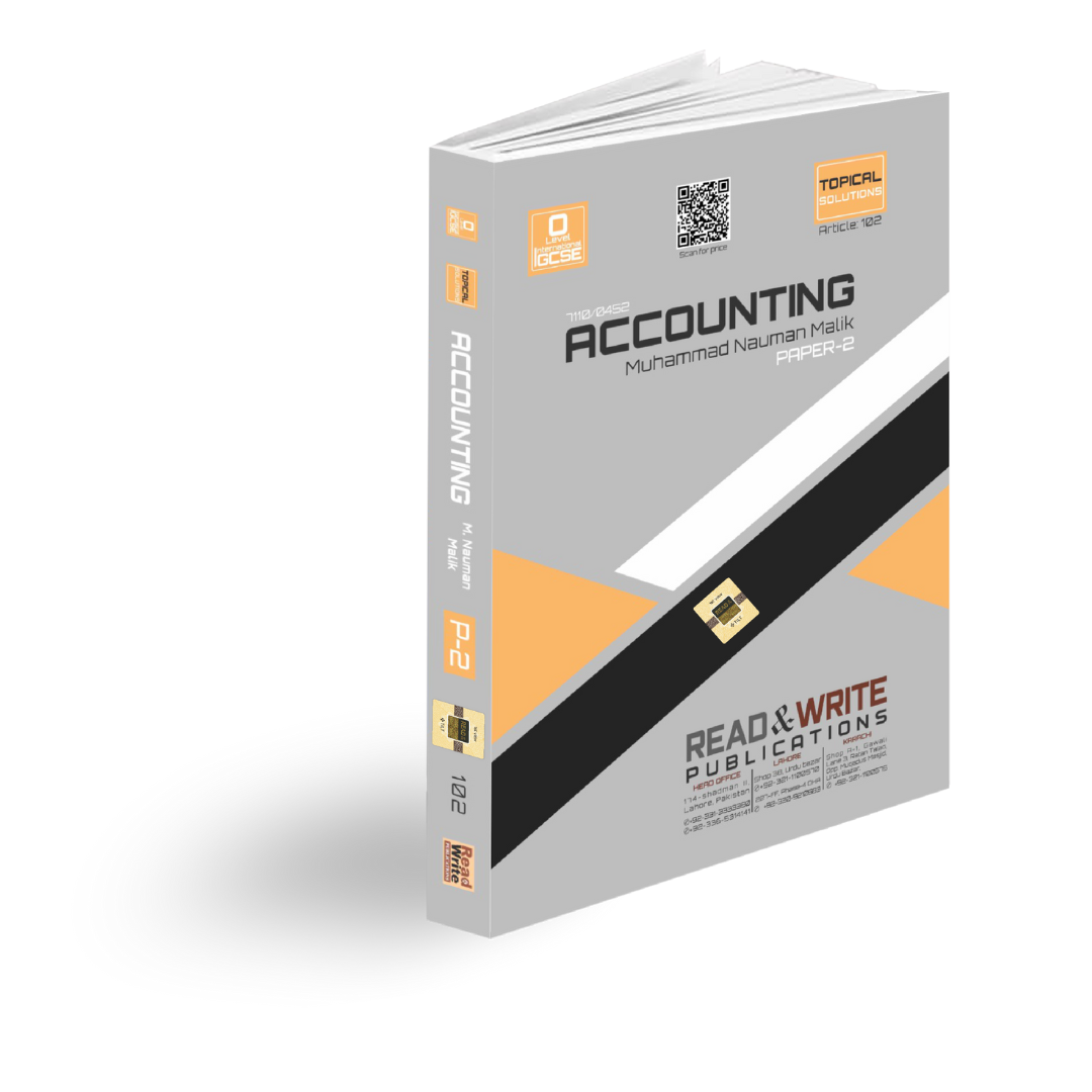 O Level/IGCSE Accounting Paper 2 102