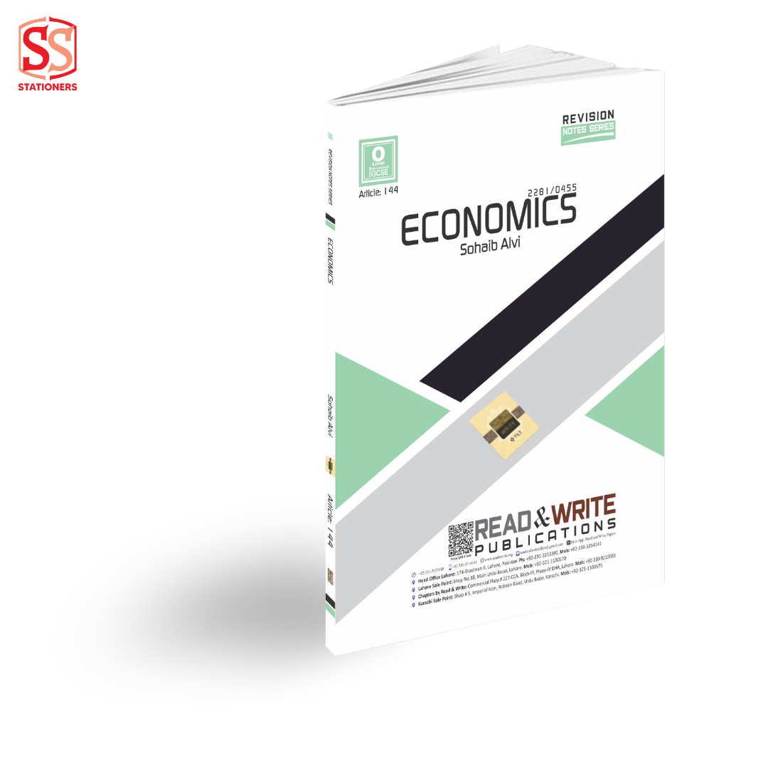 O Level Economics Revision Notes Series 144 by Shoaib Alvi